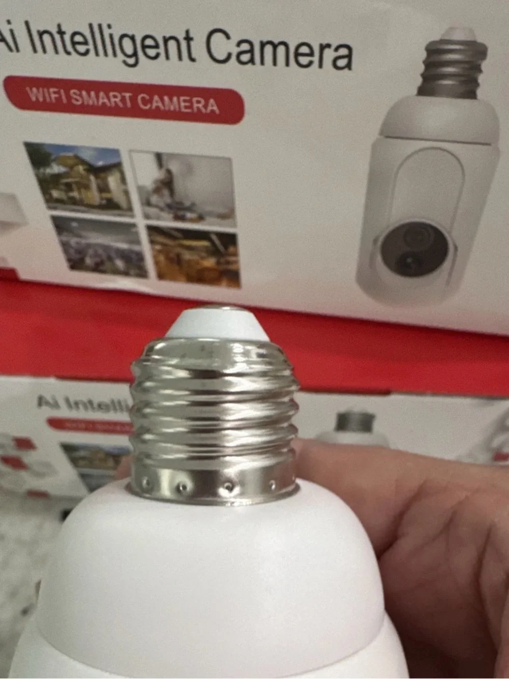 White AI Intelligent WiFi Smart Camera (2-Pack)